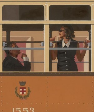 Le regard de l’amour Contemporain Jack Vettriano Peinture à l'huile